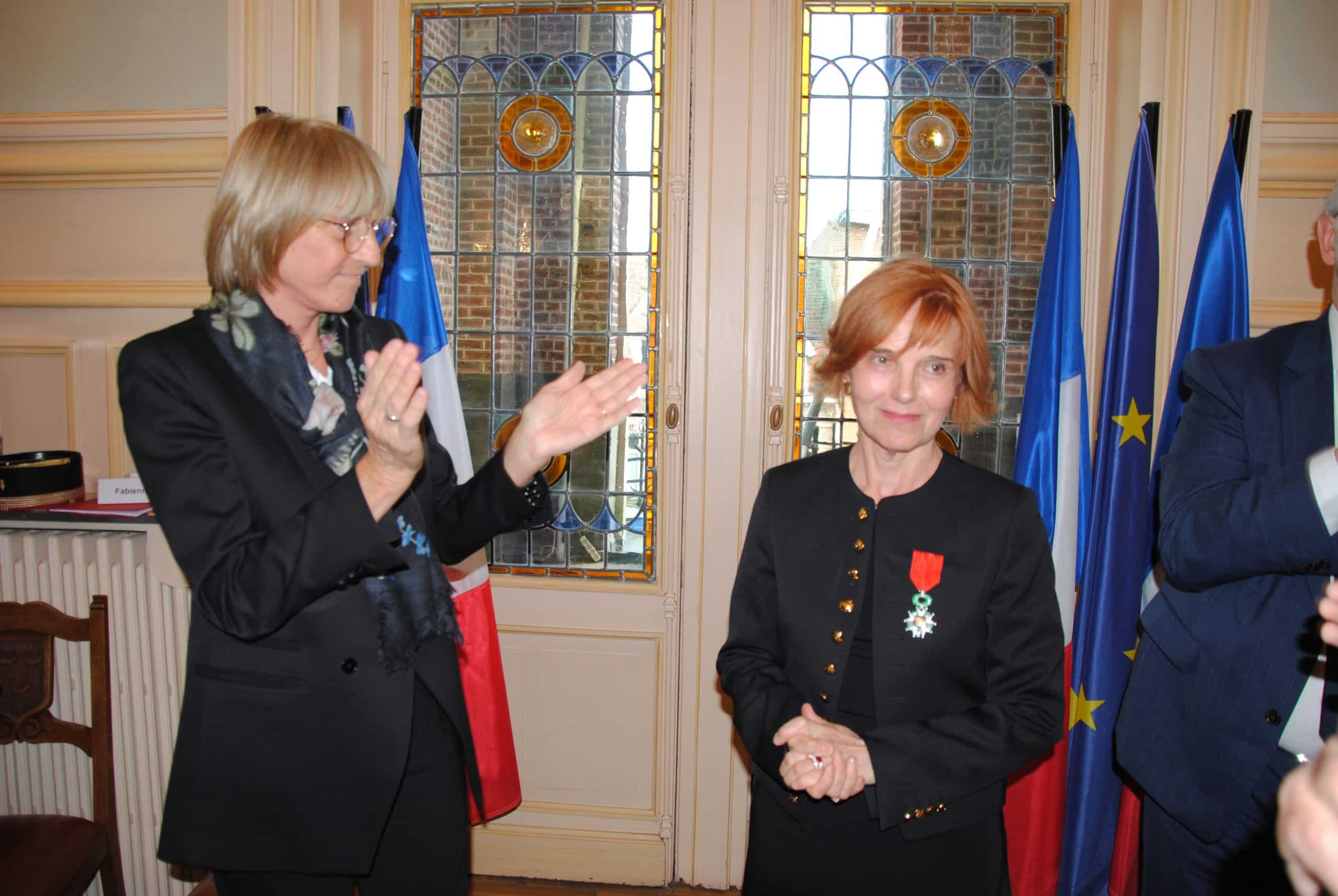 Anne Voituriez décorée de la Légion d’honneur